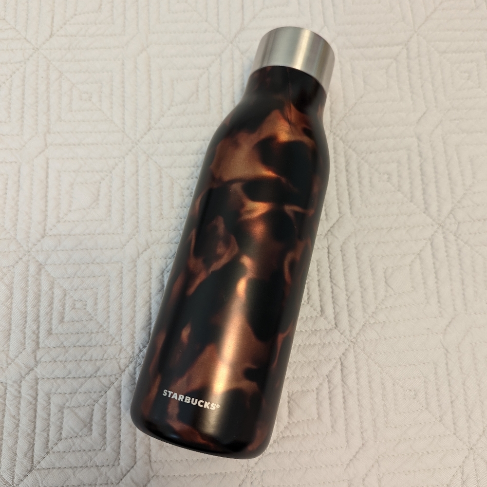 Starbucks Tortoise Shell Insulated Water Bottle